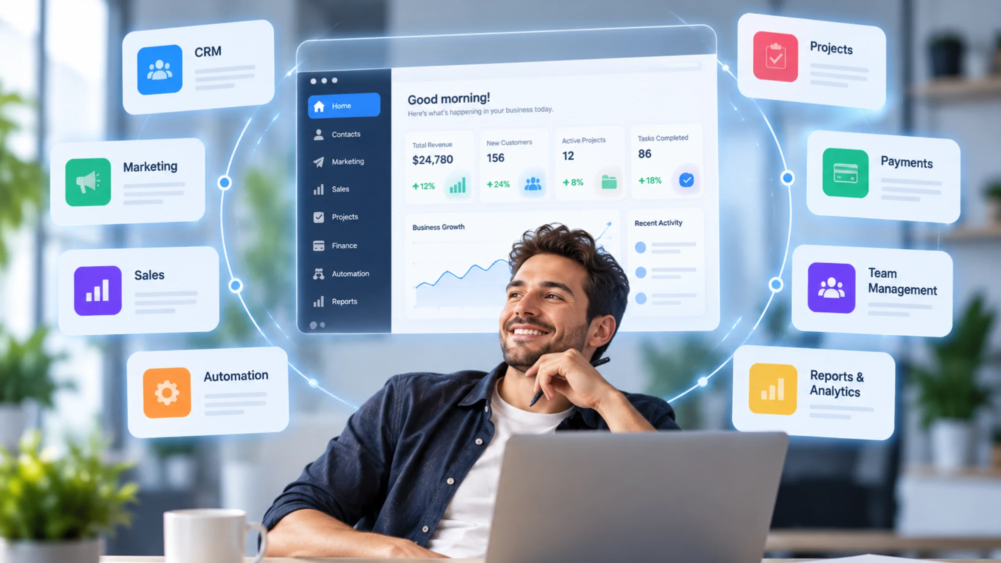 Utiliko platform replacing separate tools for a home-services team
